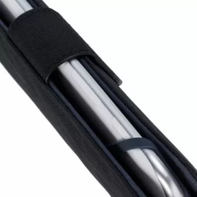 Mbështjellës për tablet RIVACASE 3312, universal 7", funksion stand, poliuretan/mikrofibër, i zi