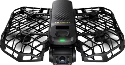 Dron HOVERAir X1 PROMAX Ultimate Cycling Kit, i zi, palosshëm, 4 bateri