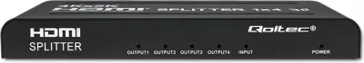 Splitter HDMI Qoltec 51798, 4 x HDMI, 4K x 2K, i zi