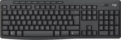 Set tastierë dhe maus Logitech MK370 Combo for Business, pa tela, Graphite