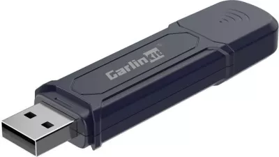 Adapter wireless Carlinkit MINI PRO për CarPlay/Android Auto, USB-C, Gri