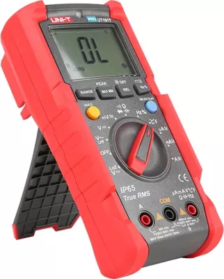 Multimetër dixhital profesional, UNI-T, UT191T, True RMS 6000 counts, 600 V 20 A, IP65, matje temperature
