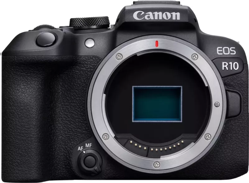 Fotoaparat Canon EOS R10, 24.2 MP, APS-C, CMOS AF II, 4K, e zezë