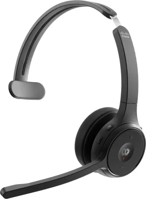 Kufje Cisco 721 wireless, Bluetooth 5.0, mikrofon MEMS, anulim zhurme, Carbon Black