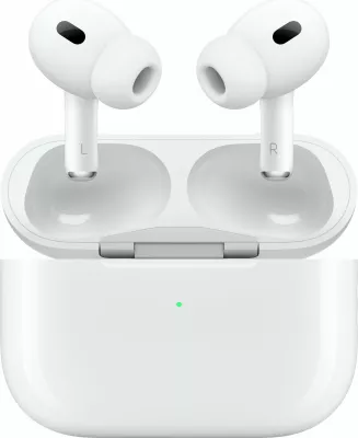 APPLE AirPods Pro (2nd Generation) – Me kuti karikimi MagSafe USB-C, Ngjyrë e bardhë