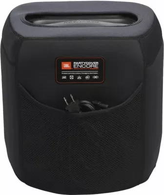 Mbulesë për Altoparlant JBL PartyCover Encore 2 për PartyBox Encore 2/Encore Essential 2, rezistente ndaj pluhurit dhe gërvishtjeve, e zezë