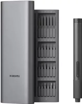 Set kaçavidash precize Xiaomi BHR5474GL me bitë të ndërrueshëm, gri
