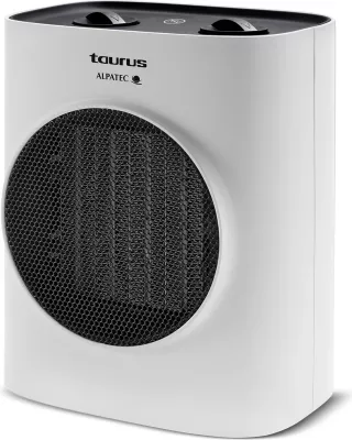 Ngrohës qeramik Taurus FH1500 1500W, PTC, oscilues, i bardhë/zi