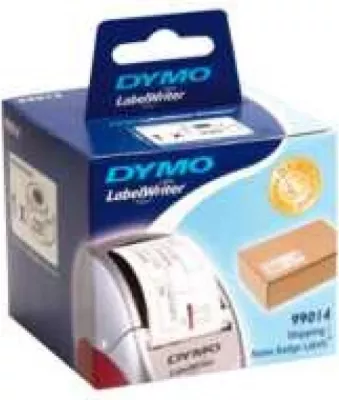 Etiketa ngjitëse, Dymo 99014 S0722430, 54 x 101 mm, për LabelWriter, të bardha