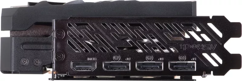 Kartë grafike ASRock Radeon RX 7700 XT Phantom Gaming 12GB OC, e zezë