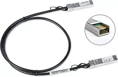 Kabllo rrjetit LANCOM SFP-DD-DAC50-2.5m, 2.5m, SFP-DD në SFP-DD, e zezë/çelik