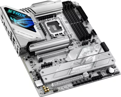 Pllakë amë ASUS ROG STRIX Z890-A Gaming WiFi, LGA1851, DDR5, ATX, Wi‑Fi 7, 2.5GbE, USB4/Thunderbolt 4, e bardhë
