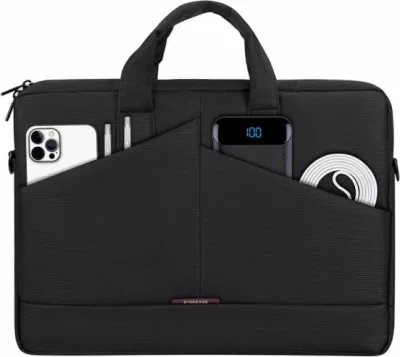 çantë laptopi RIVACASE Tivoli 8731, 15.6", me rrip shpatulle i rregullueshëm, gri