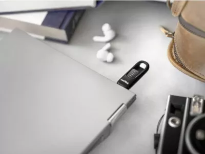 USB memorie SanDisk Ultra Slider SDCZ480-256G-G46 256GB USB-C 3.2 Gen 1 e zezë