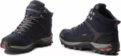Këpucë trekking të larta CMP Rigel Mid WP, nr.44, blu navy