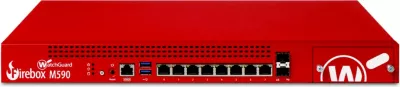Firewall WatchGuard Firebox M590, 3 vjet Basic Security Suite, i kuq