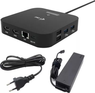 Docking station I-Tec USB-C Dual HDMI, 2xHDMI, 1xGLAN, 2xUSB-A 3.2, 2xUSB 2.0, 1xUSB-C Gen2, 1xUSB-C Gen1, 100W USB-C PD, i zi