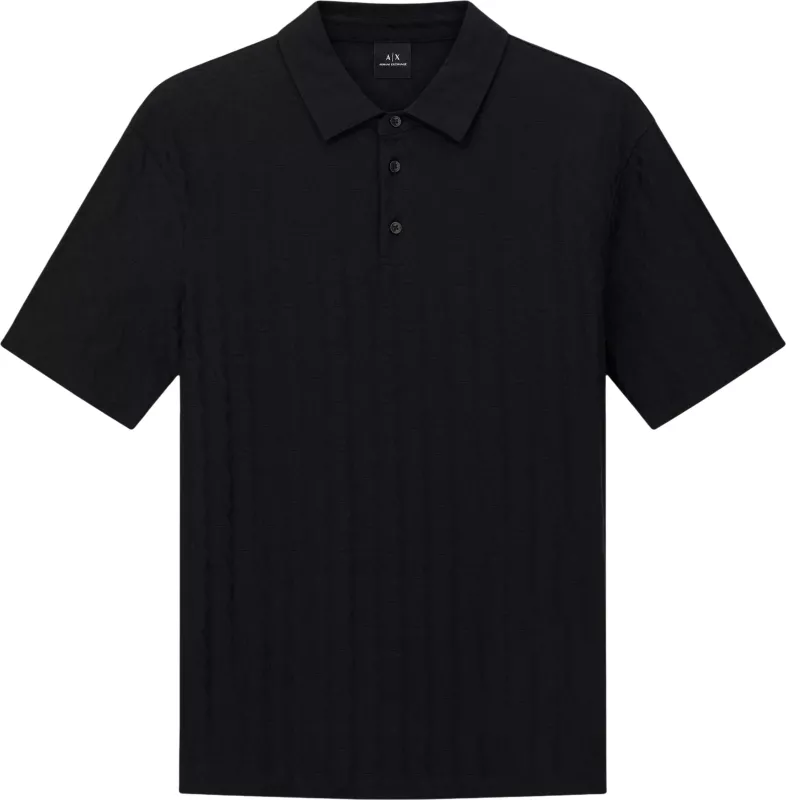 Maicë polo për meshkuj Armani Exchange XM001292 AF10337, e zezë [Madhësia: L]