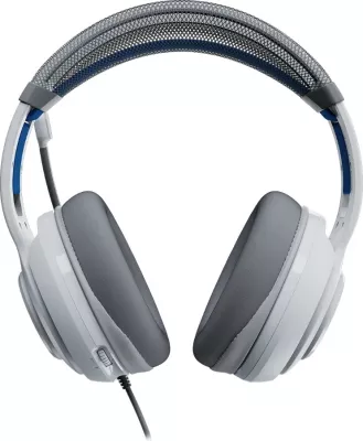 Kufje gaming Turtle Beach Atlas 200 PS, me kabllo 3.5mm, 50mm Nanoclear, mikrofon flip-to-mute, të bardha
