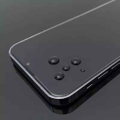 Xham mbrojtës Wozinsky Full Glue për Xiaomi Redmi 14C 5G, 2 copë, i zi