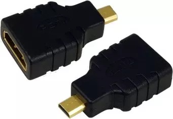 Adapter HDMI LogiLink HDMI në micro HDMI, i zi