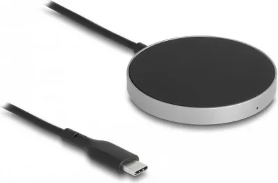Pad wireless për mbushje DeLOCK, 15W, USB, 1.5m, e zezë