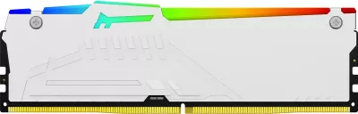 RAM Memorje Kingston FURY Beast 32GB DDR5 6000MT/s CL36 RGB bardhë