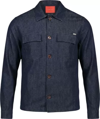 Overshirt këmishë për meshkuj Gianni Lupo GN21822, denim [Madhësia: XL]