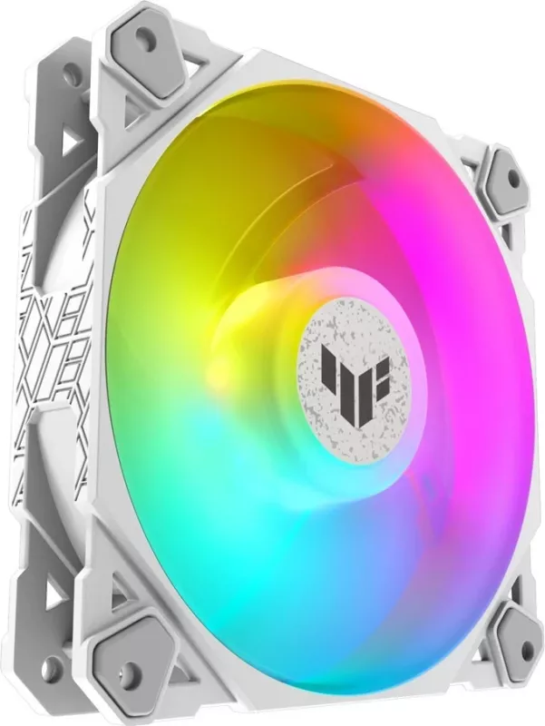 Ventilatorë ASUS TUF Gaming TF120 ARGB, 12 cm, 3 copë, Bardhë