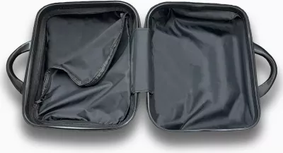 Set valixhesh (2 copë), ngjyrë e zezë, Zoozie Bags, 1642