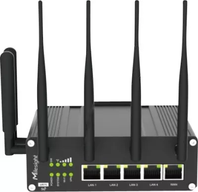 Router celular Milesight industrial, Wi-Fi, GPS