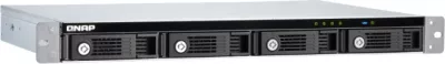 Njësi zgjerimi USB QNAP TR-004U, 4-bay SATA 3.5\"/2.5\", RAID, USB-C, 1U rack, e zezë
