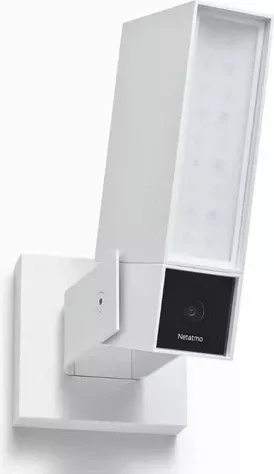 Kamera e Jashtme Netatmo me Sirenë, e Bardhë