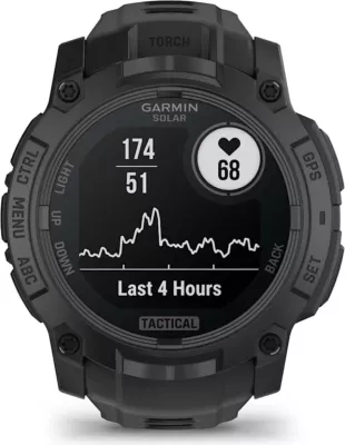 Smartwatch Garmin Instinct® 3 – Solar, Tactical Edition Black, 50 mm