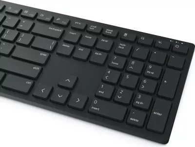 Tastierë dhe maus DELL KM5221W, Full-size (100%), Wireless, RF Wireless, QWERTZ, E zezë