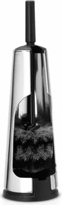 Furçë tualeti me mbajtëse Brabantia Profil 414640 çelik inox 42×12×12 cm, argjendtë