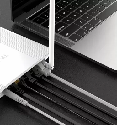 Kabllo Ethernet Ugreen RJ45 Cat6 UTP 2 m, e zezë
