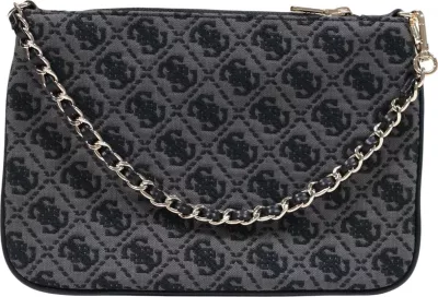 Çantë krahu për femra Guess Flat Pouch PW7561 P6274, antracit