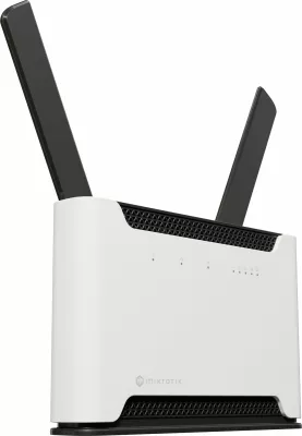 Router tavoline MikroTik S53UG+5HaxD2HaxD-TC&FG621-EA, Wi-Fi 6E, Dual-band, Ethernet LAN, 4G, E zezë, Gri
