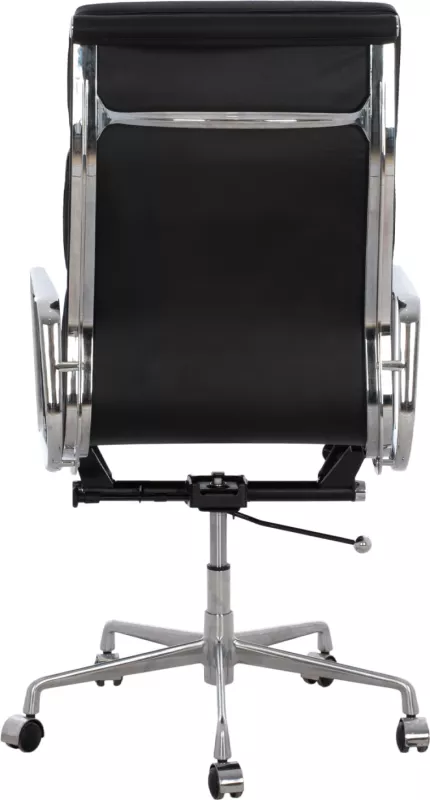 Karrige superiore për zyre me kornizë alumini të zezë FH1172.01 62x70x115 cm