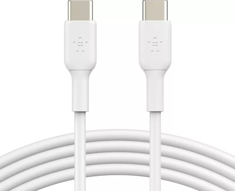 Kabllo Belkin CAB003BT2MWH, 2 m, USB C, e bardhë