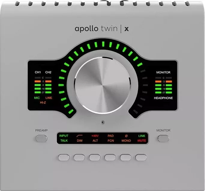 Audio interface Universal Audio Apollo Twin X Duo USB Heritage Edition, Grafit
