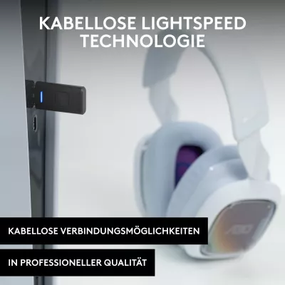 Kufje gaming ASTRO A30, Wired & Wireless, e bardhë