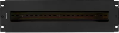 Panel shpërndarës rryme Lanberg 3U 19 inch me shinë DIN TS-35, zi