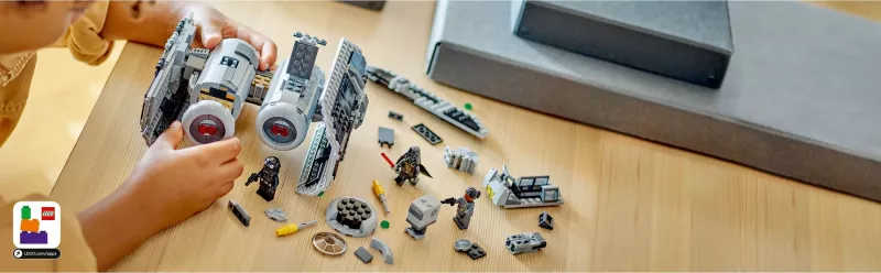 Set ndërtimi LEGO Star Wars TIE Bomber, 625 pjesë, plastikë, shumëngjyrësh