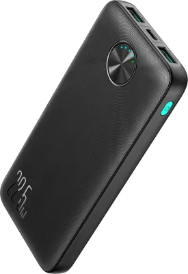 Powerbank Joyroom JR-PBF15, 10000mAh, 22.5W, me LED, e zezë