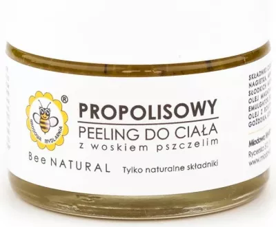 Scrub trupi për femra Miodowa Mydlarnia Propolis Body Scrub, 60g