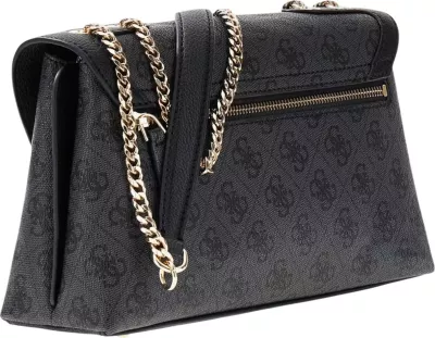 Çantë krahu për femra Guess COLEEN LOGO SMALL SA HWSG97 49210, antracit