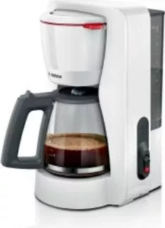 Aparat kafeje Bosch TKA2M111, Manual, 1.25 L, Bardhë