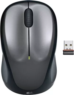 Maus wireless Logitech M235, nano USB, 3 butona, optik, gri